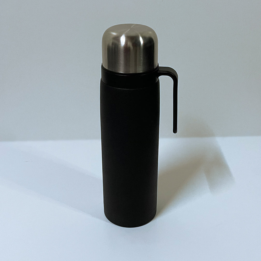 Termo 1.0L Media Manija Negro Personalizado