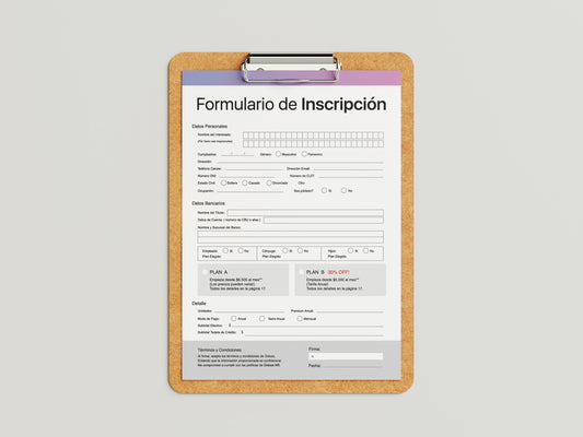 Diseño de Formulario